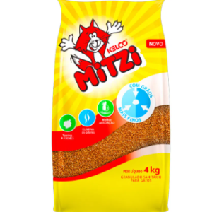 Areia Sanitária Mitzi 4kg