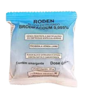 Raticida Roden Bloco Extrusado 20g