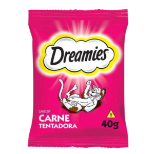 Petisco Dreamies Gato Adulto Carne - 40g