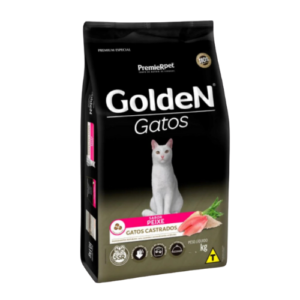 Ração Golden Gato Castrado Peixe 3kg