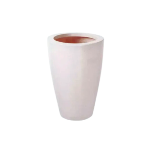 Vaso Cone Polido Branco N1 - Vasos brasil
