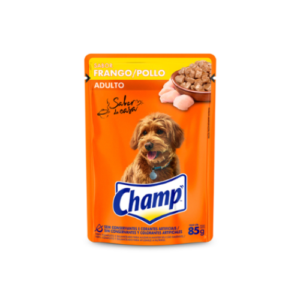 Ração Úmida Champ Cão Adulto Frango 85g