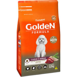 Ração Golden Cão Adulto Raças Pequenas Fórmula Carne 1kg