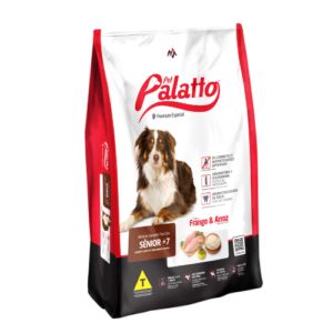Ração Palatto Cão Sênior Frango e Arroz 15kg