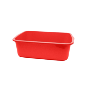 Bandeja Higiênica Plástica Alta Vermelha