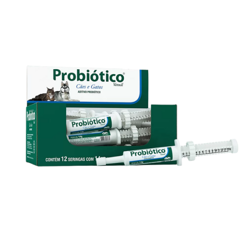 Suplemento Probiótico para Cães e Gatos 14g - Vetnil