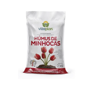 Húmus de Minhoca 8kg - Vitaplan
