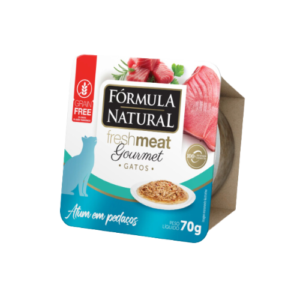 Ração Úmida Fórmula Natural Gato Fresh Meat Gourmet Atum 70g