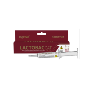Suplemento Simbiótico Lactobac Cat Plus 12ml - Organnact