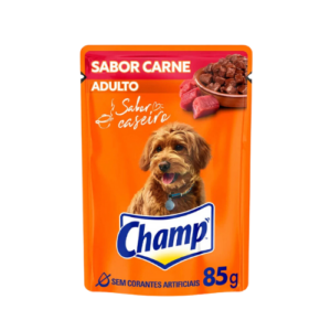 Ração Úmida Champ Cão Adulto Carne 85g