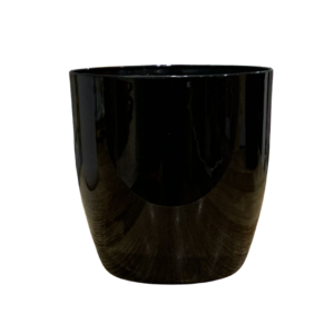 Cachepot Alto Brilho XGG - Preto
