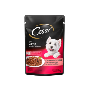 Ração Úmida Cesar Cão Adulto Carne Assada 85g