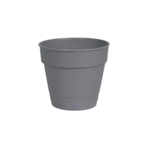 Vaso 2 Em 1 Cinza 17cm - Mor