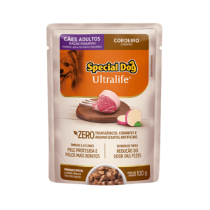 Ração Úmida Special Dog Cão Adulto Raças Pequenas Ultralife Cordeiro com Batata Doce 100g