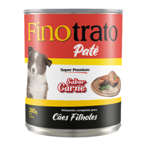 Patê Finotrato Cão Filhote Carne 280g