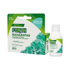 Fertilizante Suculentas 60ml - Forth