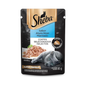 Ração Úmida Sheba Gato Adulto Atum Marinado 85g
