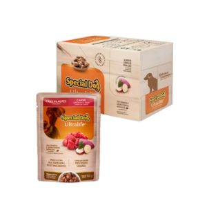 Caixa Ração Úmida Special Dog Cão Filhote Ultralife Carne com Batata Doce 100g - 12un
