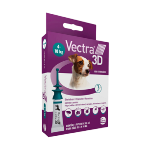 Antipulgas e Carrapatos Vectra 3D Cães de 4kg a 10kg - Ceva