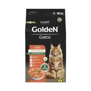 Ração Golden Gato Castrado Salmão 1kg