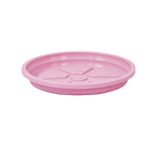 Prato Para Vaso 01,2 Rosa Bebê