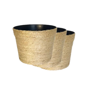 Vaso Cachepot Sisal N3 - Arte Brasil