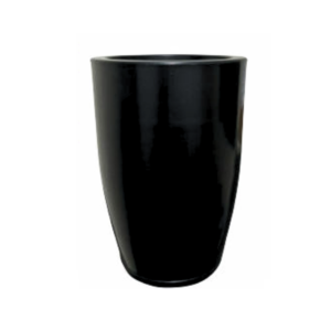 Vaso Cone Polido N1 Preto - Vasos Brasil