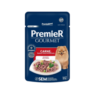 Ração Úmida Premier Cão Adulto Raças Pequenas Gourmet Carne 85g