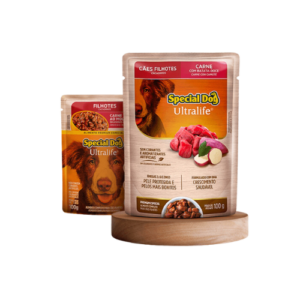 Ração Úmida Special Dog Cão Filhote Ultralife Carne com Batata Doce 100g