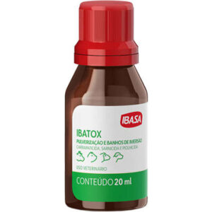 Ectoparasiticida Ibasa Ibatox Pet para Cães - 20 mL