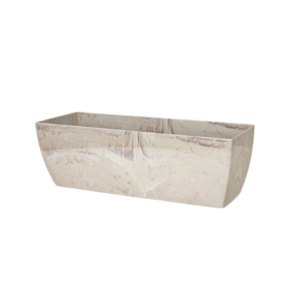 Cachepô Jardineira Elegance Travertino 01 - Nutriplan