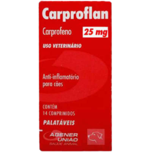 Anti-inflamatório Cão Carproflan 25mg - Agener