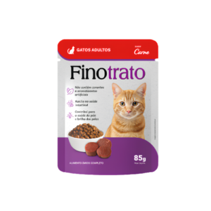 Ração Úmida Finotrato Gato Adulto Carne 85g