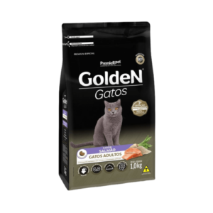 Ração Golden Gato Adulto Salmão 1kg