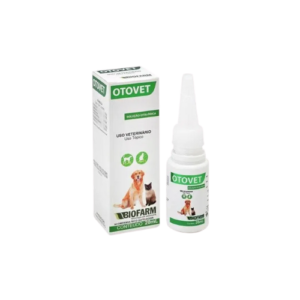 Solução Otológica Otovet Cães e Gatos 20ml - Biofarm