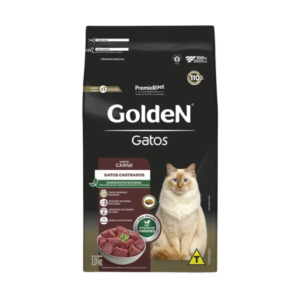 Ração Golden Gato Castrado Carne 1kg