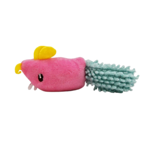 Brinquedo Pelúcia Rato Catnip  - Plasvale