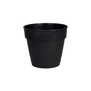 Vaso 2 Em 1 Preto 10cm - Mor
