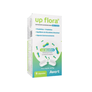 Suplemento Up Flora Cães e Gatos 8 Cápsulas - Avert