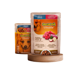 Ração Úmida Special Dog Cão Sênior Ultralife Carne com Batata Doce 100g