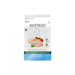 Ração Biofresh Cão Adulto Raças Médias Mix de Carnes, Frutas, Legumes, Ervas Frescas 10,1kg