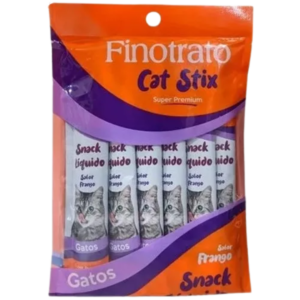 Finotrato Gato Stix Frango 15g - 6un