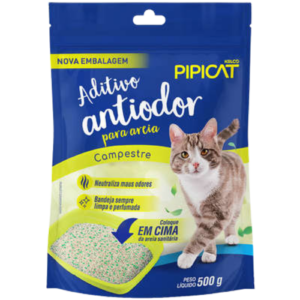 Aditivo Antiodor Para Areia Campestre 500g - Pipicat
