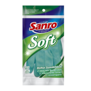 Luva Latex Verde - Sanro