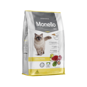 Ração Monello Gato Adulto Go Carne e Frango 10,1kg