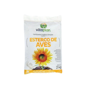 Esterco de Aves 2kg - Vitaplan