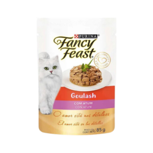 Ração Úmida Fancy Feast Goulash Atum 85g