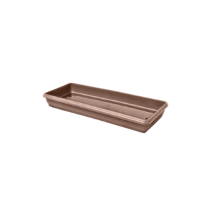 Prato Jardineira Marrom Nozes 35cm - Nutriplast