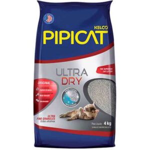 Areia Sanitária Pipicat Ultra Dry  4kg