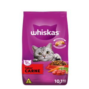 Ração Whiskas Gato Adulto Carne 10,1kg